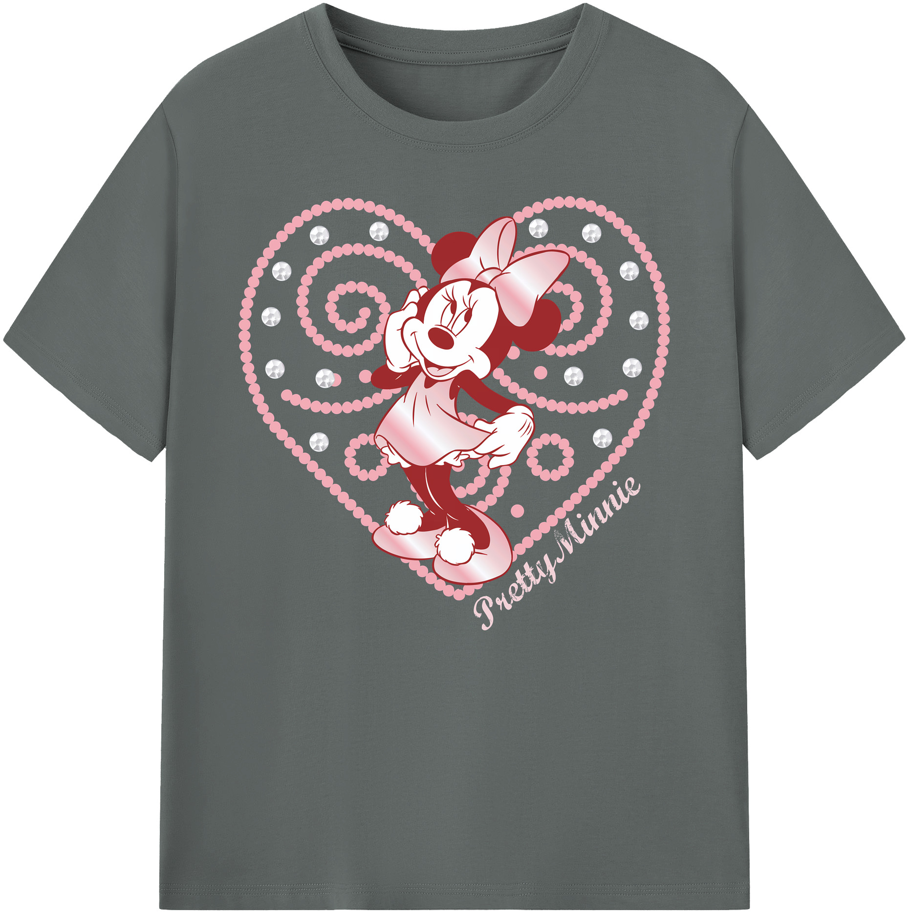 ミッキーマウス Mickey Mouse 綿100％ メンズ半袖Tシャツ｜肌触りやわらか＆通気性